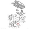 VAG AUDI A5 S5 Cabriolet priekinis dešinysis ratų spoileris 8T0853888F
