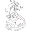 VAG Audi A5 Sportback 8TA bagažinės dangčio dujų spyruoklė dešinė 8T8827552C NAUJA ORIGINALI
