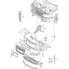 VAG Audi A6 S Line Quattro Priekinio buferio traukimo kablio dangtelis gruntinis originalus 4G0807241A