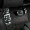 VAG Audi A6 A7 4K Nerūdijančio plieno pedalai ir kojų atrama 4K1064205A Originali