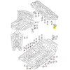 VAG Audi A6 A7 A7 4G galinis pakėlimo taškas 4G0802847 originalus