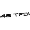 VAG AUDI A6 A7 A7 A8 Q5 Q8 45 TFSI bagažinės užrašas Ženklas blizgus juodas emblema originalus 83A853744DT94
