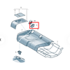 VAG AUDI A6 Allroad Qu. Quattro Avant S6 A6l dangtelis originalus 4G88871876PS