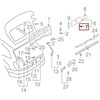 VAG Audi A6 Avant Galinės durys Hatch Mygtuko Dangtelis 4F98677991DH NAUJAS ORIGINALUS