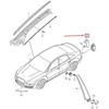 VAG AUDI A6 C6 C6 Galinės kėbulo oro juostos dangtelis originalus 4F5853267C01C