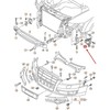 VAG AUDI A6 C6 C6 Priekinio bamperio kreipiančioji dešinioji dalis originali 4F0807228