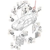 VAG AUDI A6 C6 Galinės lentynos panelės garsiakalbis 4F0035411C NAUJAS ORIGINALUS