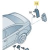 VAG Audi A6 C6 Saloon NS Dešinysis bagažinės šoninis žibintų klasterio apvadas originalus 4F5853268E01C