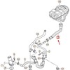 VAG AUDI A6 C7 aušinimo žarnelė, išsiplėtimo bakelis 4G0122109F Originali