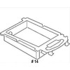 VAG Audi A6 C7 Centrinė konsolė Laikymo skyrius Dėklas 4G0864981L4PK NAUJAS ORIGINALUS
