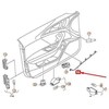 VAG AUDI A6 C7 Galinės Kairės Durų Apdailos Panele Šviesos Pluoštas 4G0919177A NAUJA ORIGINALI
