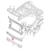 VAG Audi A6 C7 Priekinio Bamperio Smūgio Stiprinimo Juosta 4G0807113A NAUJA ORIGINALI