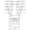 VAG AUDI A6 Oro kreipiančiosios grotelės kairės pusės originalios 4F0807681Q3FZ