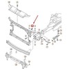 VAG AUDI A6 RS6 A7 RS7 priekinio bamperio grotelių laikiklis originalus 4G0807333