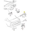 VAG Audi A6 RS6 S6 C6 Sedanas 2006-2011 Galinis trečiasis stabdžių žibintas originalus 4F5945097