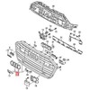 VAG Audi A6 S6 Avant Quattro 4A 2019 Juodos Chromo Radiator Grilis Originalus 4K08536513FZ