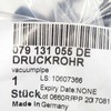 VAG AUDI A6 vakuuminiai vamzdžiai su solenoido vožtuvu C7 S6 309kw 079131055DE naujas originalus