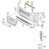 VAG Audi A7 (11-14) Priekinis bamperis centrinis apatinis groteles originalus 4G88076839B9