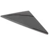 VAG AUDI A7 11-16 Kairės pusės N/S priekinių durų veidrodėlių trikampio kampas, juodas, originalus 4G8837637A