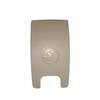VAG Audi A7 4G A6 A6 C7 ISOFIX lizdo apdailos dangtelis Atlas rusvai gelsvas Genuine 4G8887187BV2