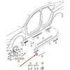 VAG AUDI A7 SPORTBACK 4G8 priekinio dešiniojo lizdo lizdo galinis dangtelis originalus 4G8853446GRU