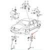 VAG AUDI A8 D3 lygio jutiklis su poliais kairėje priekinėje pusėje 4E0941285G originalus