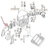 VAG AUDI A8 D3 Priekinis Oro Įsiurbimo Kanalas 4E0129617S NAUJAS ORIGINALUS