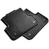 VAG AUDI A8 D4 Galiniai Guminiai Juodi Grindų Kilimėliai Rinkinys 4N0061511041 NAUJI ORIGINALŪS