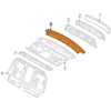 VAG Audi A8 D4 Kryžminis rėmas strut 4H0813531B NAUJAS ORIGINALUS