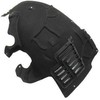 VAG AUDI A8 D4 Priekinis kairysis sparno įdėklas Splash Shield originalus 4H0821171L
