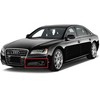 VAG AUDI A8 S8 QUATTRO priekinės kairės pusės apatinės juodos grotelės 4H0807679F3FZ originalios