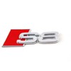 VAG Audi A8 S8 Quattro Raudona chromuota "S8" emblema originali 4D0853735A2ZZ