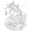 VAG AUDI Audi A3 Cabriolet Priekinė kraštų apsauga originali 8V0823126B