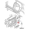 VAG AUDI AUDI AUDI Q8 RSQ8 4MN Priekinių kairės pusės apatinių durų lankstas 4M8833403A Originalus