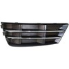 VAG AUDI B9 A4 16-18 priekinis bamperis apatinis kairysis N/S oro kreipiančiosios grotelės chromuotos originalios 8W0807681RRU6