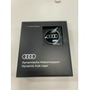 VAG "Audi Dynamic" besisukantis centrinis stebulės dangtelis juodas originalus 4M8071006A