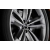 VAG "Audi Dynamic" besisukantis centrinis stebulės dangtelis juodas originalus 4M8071006A