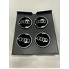 VAG "Audi Dynamic" besisukantis centrinis stebulės dangtelis juodas originalus 4M8071006A