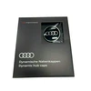 VAG "Audi Dynamic" besisukantis centrinis stebulės dangtelis juodas originalus 4M8071006A
