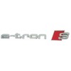 VAG AUDI E-TRON galinio bagažinės dangčio ženkliukas originalus 4KE8537353Q7