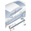 Vag Priekinis Desinysis Slenksčio Apdailos Elementas Audi Etron Gt 4J F8 Originalus 4J3853922