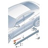 Vag Priekinis Desinysis Slenksčio Apdailos Elementas Audi Etron Gt 4J F8 Originalus 4J3853922