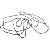 Vag Audi E Tron Rear Liftgate Washer Hose Originalus 4KR955960