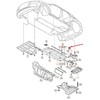 VAG AUDI kėbulo apdailos detalės 8U0825214E