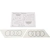 VAG Audi Q2 Emblemos Lipdukai Originalus 81B064317Z7G
