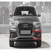VAG Audi Q3 2012-2014 S-Line Priekinis Bamperis Rūko Išorinis Grotelės Satino Juodas Kairysis Originalus