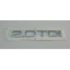 VAG AUDI Q3 2012-2016 2.0TDI bagažinės emblema chromo spalvos originali 8E0853743E2ZZ