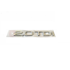 VAG AUDI Q3 2012-2016 2.0TDI bagažinės emblema chromo spalvos originali 8E0853743E2ZZ