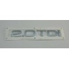 VAG AUDI Q3 2012-2016 2.0TDI bagažinės emblema chromo spalvos originali 8E0853743E2ZZ