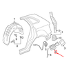 VAG AUDI Q3 8U 8U Galinis degalų bako dangtelis 8U0809906C Originalus